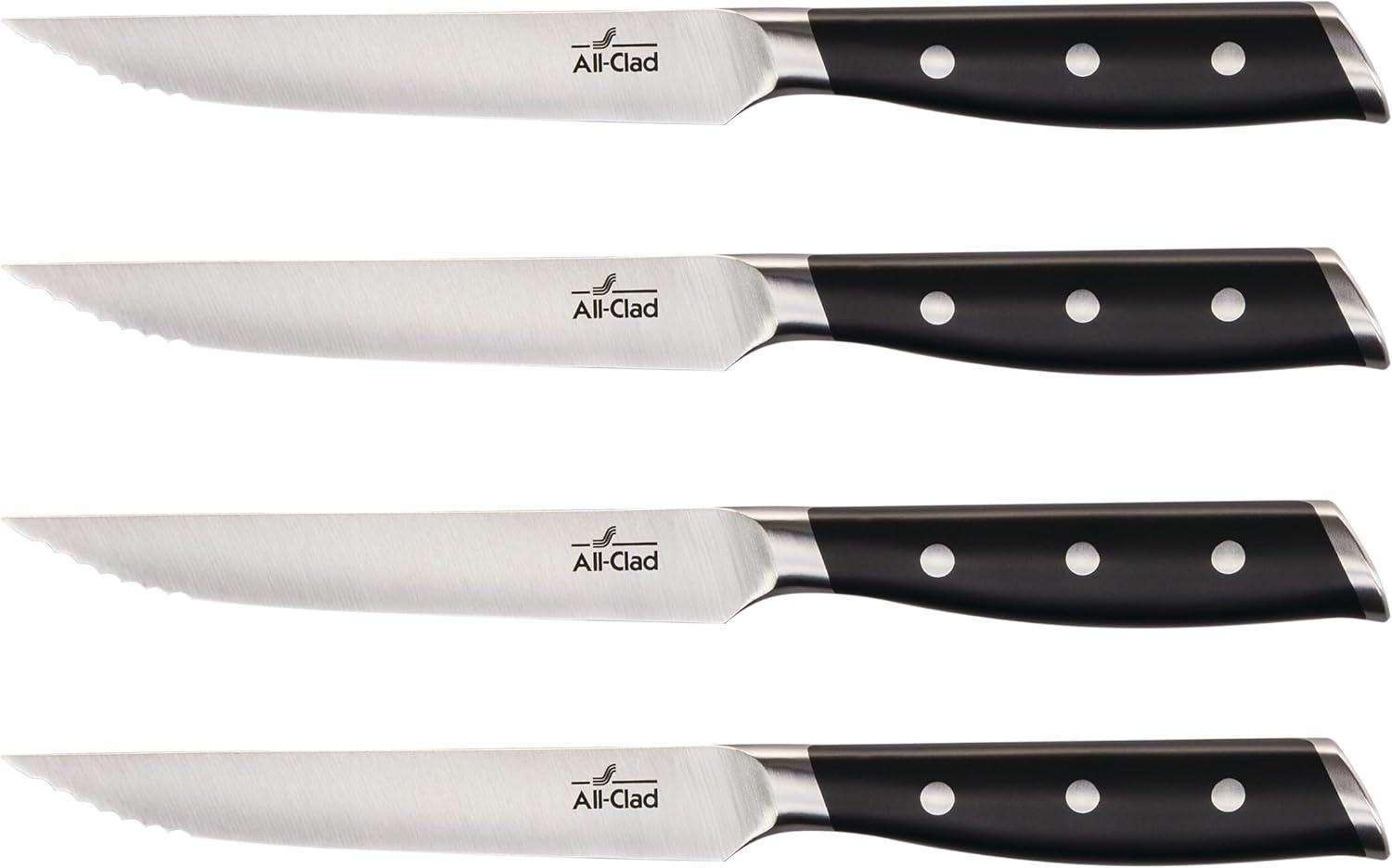 imageAllClad Kitchen Essentials Acacia Cutting Board wJuice Groove 19x14 Inches 1quot Thick Chopping Board for Meat Cheese Vegetables Fruit Serving Board for Kitchen ampamp Dining Room Charcuterie BrownSilverBlack