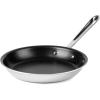 imageAllClad D3 11 Inch Stainless Steel Pro Non Stick Frying pan 3Ply Stainless Steel Pan Induction Oven Broiler Safe 500F Pancake Egg Pan Skillet Professional Cookware SilverProfessional Stainless Steel Nonstick