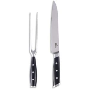 All-Clad Kitchen Essentials Acacia Cutting Board w/Juice Groove 19×14 Inches, 1″ Thick, Chopping Board for Meat, Cheese, Vegetables, Fruit, Serving Board for Kitchen & Dining Room, Charcuterie, Brown(Silver/Black)