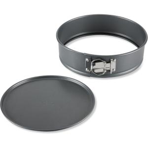 All-Clad Springform Pan 9 inch with Removable Bottom, Nonstick Pro-Release Bakeware, Professional Spring Form and Cheesecake Baking Mold, Durable Ceramic-Reinforced Non stick Coating, Grey