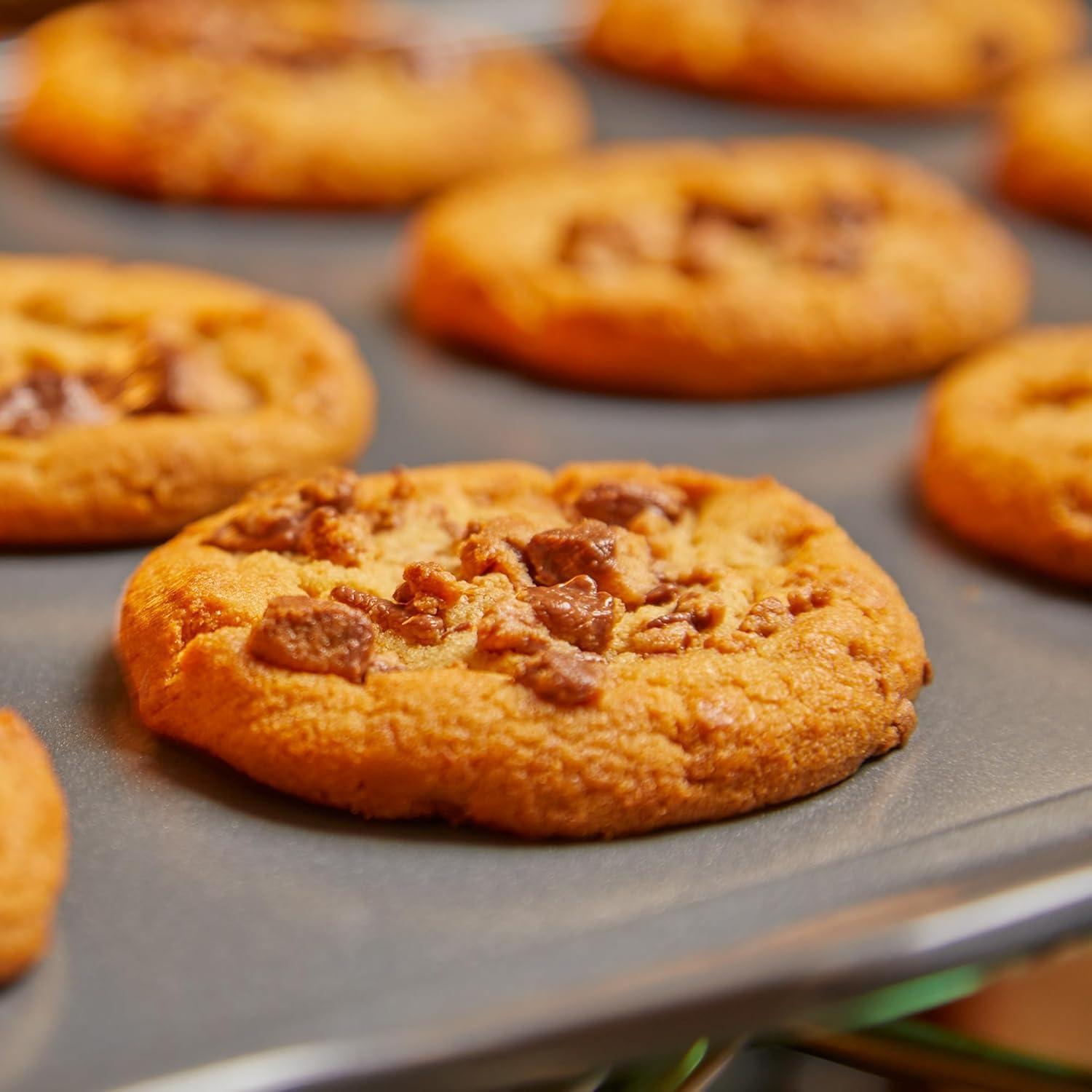 imageAllClad ProRelease Nonstick Bakeware Cookie Sheet Pan 17x1175 Inch Oven Safe 450F Half Sheet Cookie Sheet Muffin Pan Cooling ampamp Baking Rack Round Cake Pan Loaf Pan Baking Pan Grey