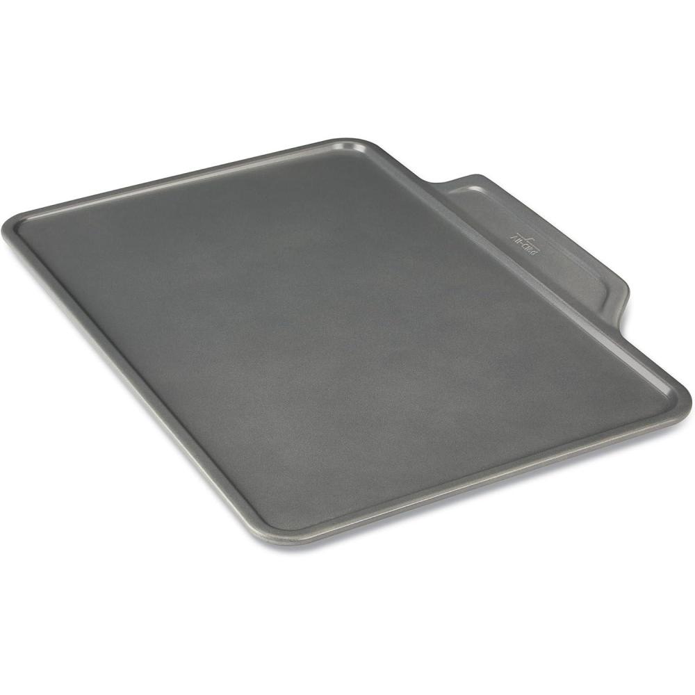 imageAllClad ProRelease Nonstick Bakeware Cookie Sheet Pan 17x1175 Inch Oven Safe 450F Half Sheet Cookie Sheet Muffin Pan Cooling ampamp Baking Rack Round Cake Pan Loaf Pan Baking Pan Grey