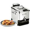 imageAllClad Electric Deep Fryer with Basket and Lid Stainless Steel Deep Fryer for Home Use 1700W Dishwasher Safe
