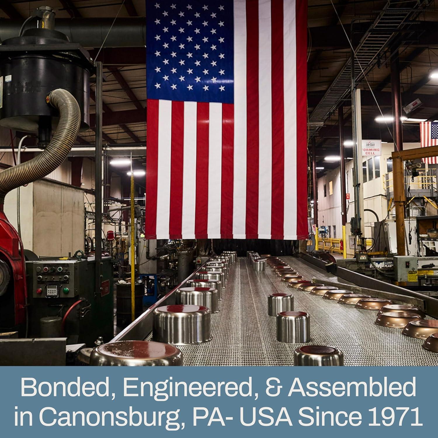 imageAllClad D3 3Ply Stainless Steel Non Stick Cookware Set 10 Piece Induction Oven Broiler Safe 600F Kitchen Cooking Set w Frying Pans Saucepans Saute Pan Stockpot Lids Pots and Pans SilverStainless Steel Silver with Black interior