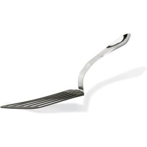 All-Clad K0401464 Stainless Steel Non-Stick Slotted Flexible Turner, 13.5-Inch, Silver